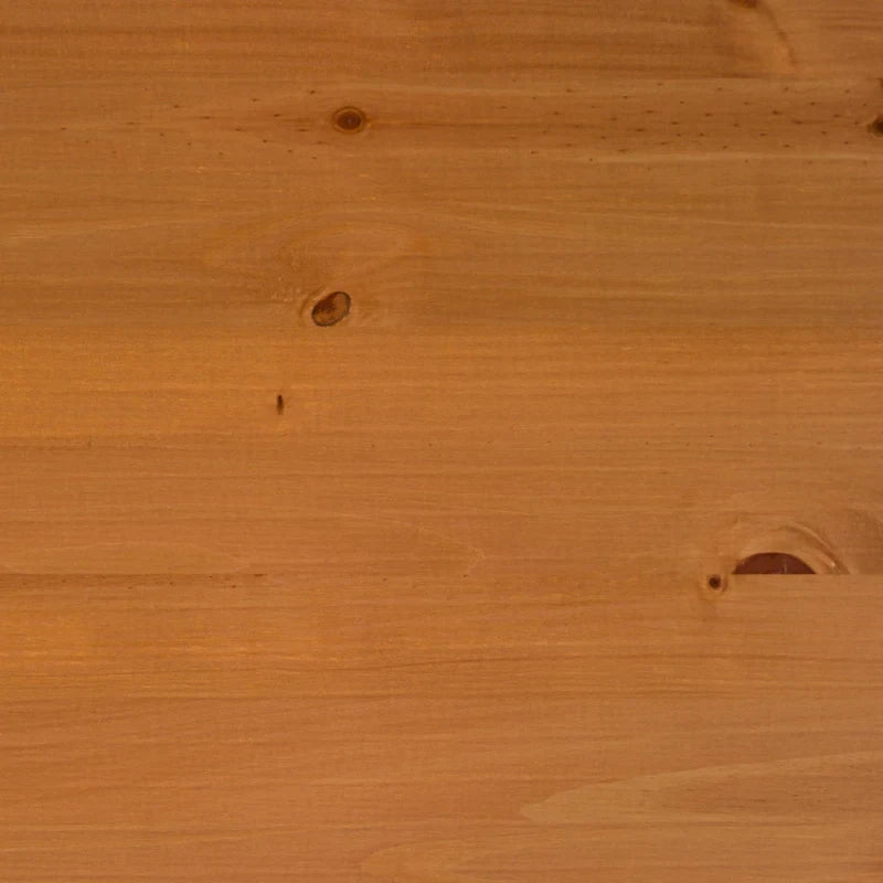 Walker Edison Mid Century Modern Solid Wood Storage Platform Bed