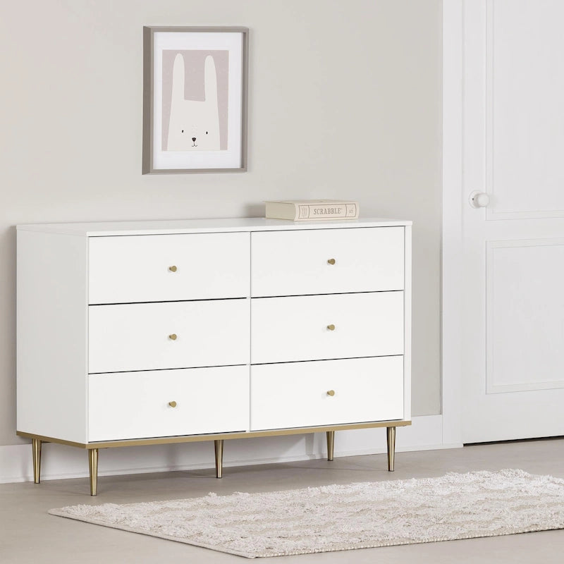 South Shore Dylane 6-Drawer Double Dresser