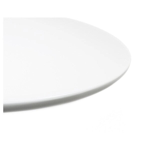 Tulip Dining Table Oval MDF - White