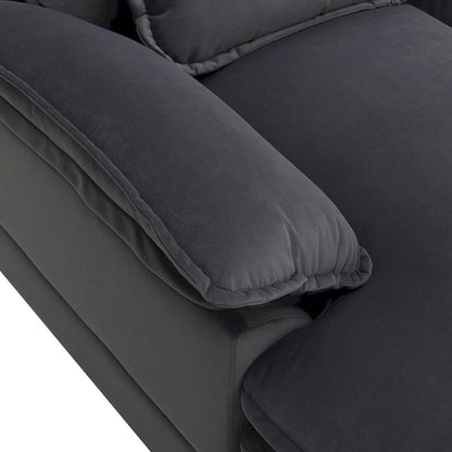 Modern Upholstered 6-Seat Modular U-Shaped Sleeper Sectional Sofa