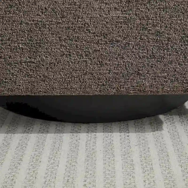 GDFStudio - Clara Chenille Swivel Accent Chair with Sleek Modern Design and Plush Cushioning - 31.5W