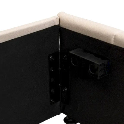 Upholstered Platform Bed with Hydraulic Storage System