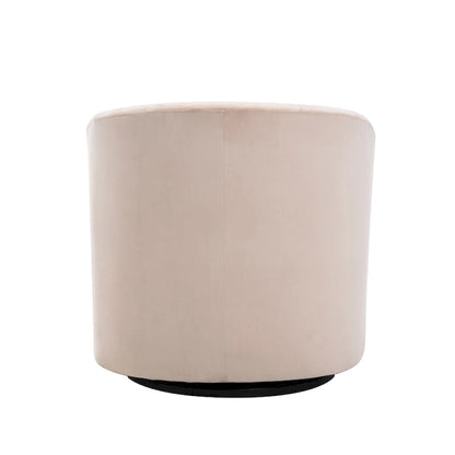 Carson Carrington Junsele Velvet Upholstery Swivel Accent Club Chair