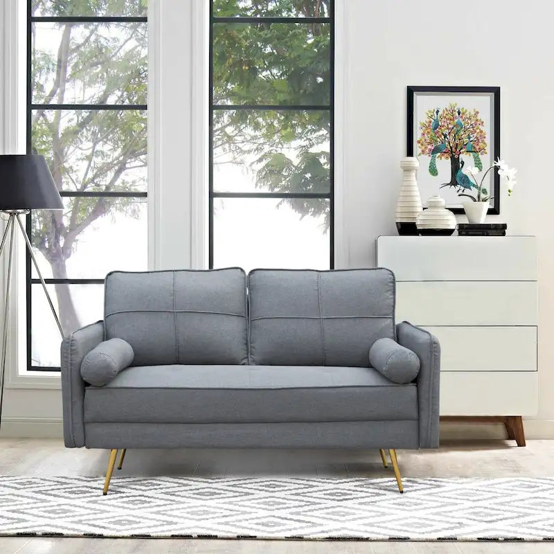 Round Arm Loveseat