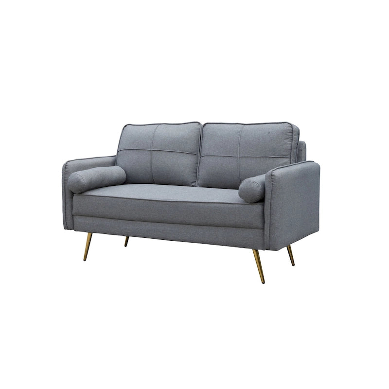 Round Arm Loveseat