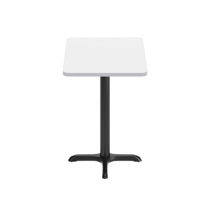 24 x 30 Rectangular Laminate Table Top with 22 x 22 Table Height Base - 24W x 30D x 31.125H