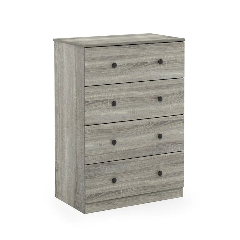 Furinno Tidur Simple Design 4-Drawer Dresser