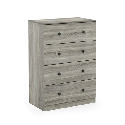 Furinno Tidur Simple Design 4-Drawer Dresser