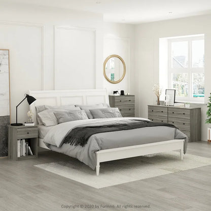 Furinno Tidur Simple Design 4-Drawer Dresser