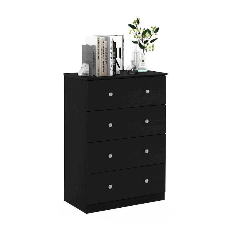 Furinno Tidur Simple Design 4-Drawer Dresser