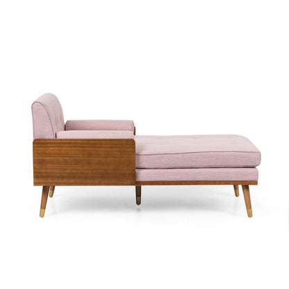 Fortas Mid-century Modern Chaise Lounge by Christopher Knight Home - 32.00 W x 63.75 L x 33.50 H