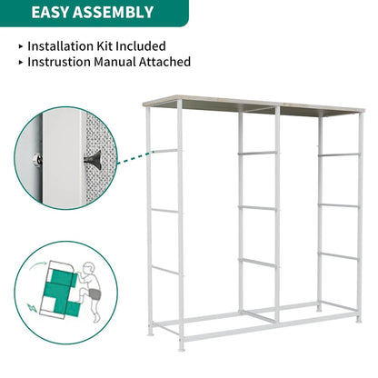8 Drawers Furniture Storage Chest Multi-Size Drawers Dressers