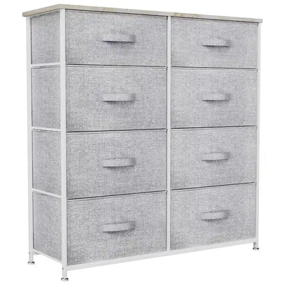 8 Drawers Furniture Storage Chest Multi-Size Drawers Dressers