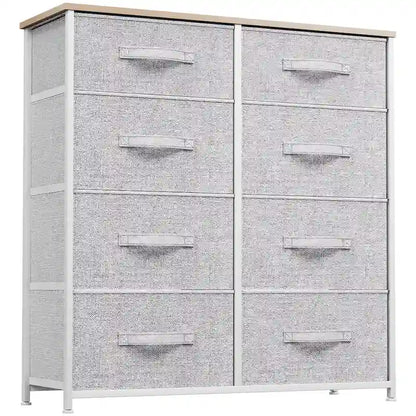 8 Drawers Furniture Storage Chest Multi-Size Drawers Dressers