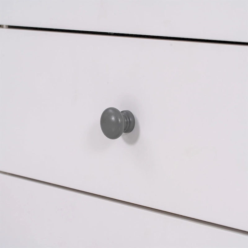 Kids Bedroom Wooden Storage Dresser with 6 Storage Drawers