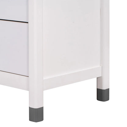 Kids Bedroom Wooden Storage Dresser with 6 Storage Drawers