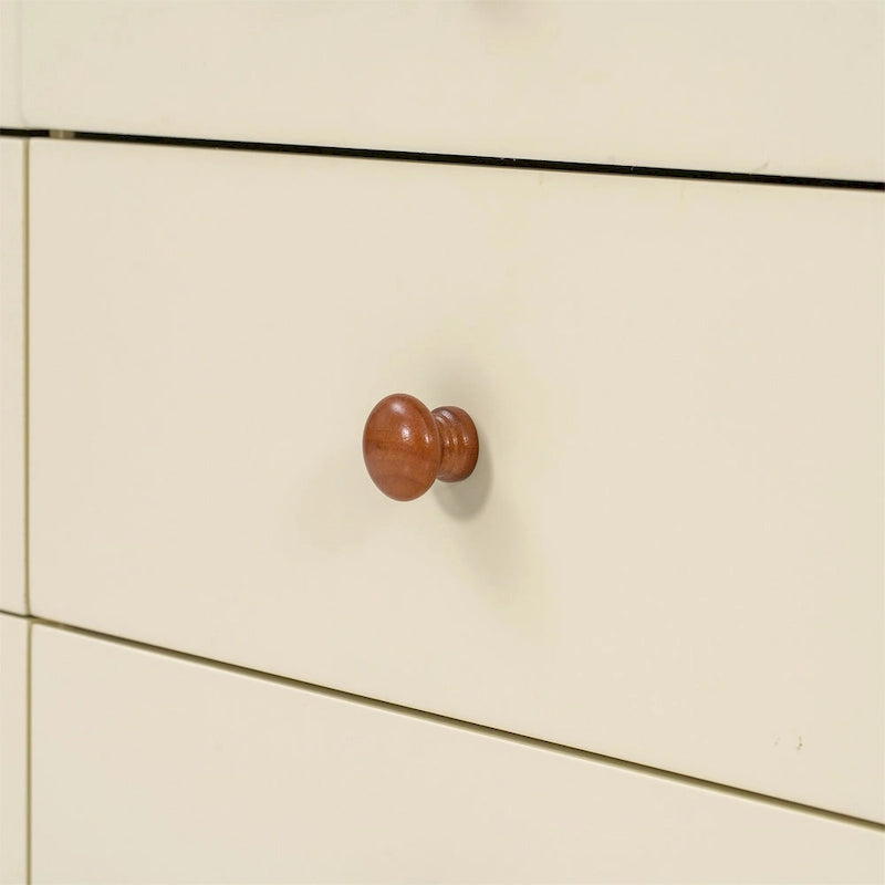 Kids Bedroom Wooden Storage Dresser with 6 Storage Drawers