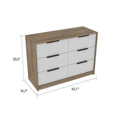 FM Furniture Marion Slide And Pull Dresser, Four Drawers