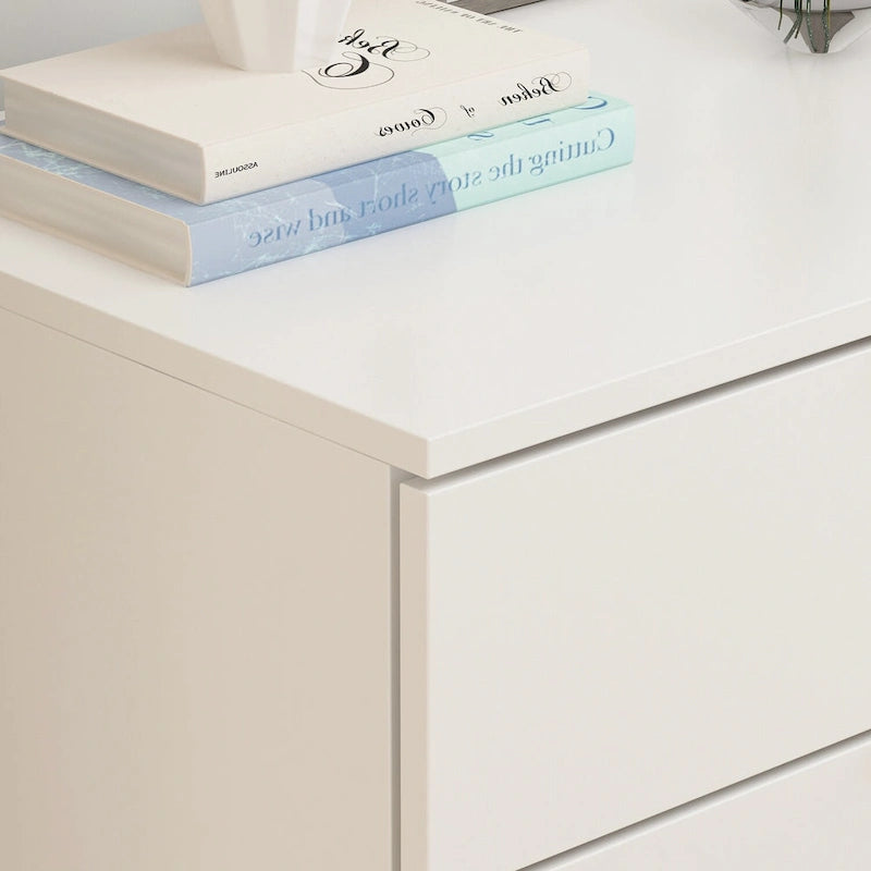 5 Drawer Dresser Chest of Drawers with Metal Leg Wood Dresser Storage