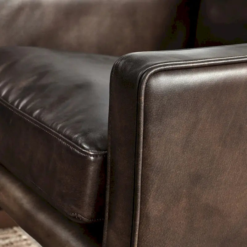 Classic Home Chad Leather Club Chair
