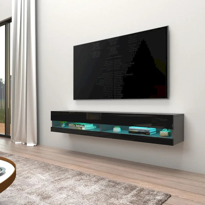 Vigo 180 Wall-mount Floating 71-inch TV Stand