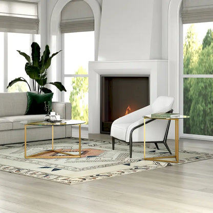 Jenson 24 Wide Round Side Table - 24 Wide