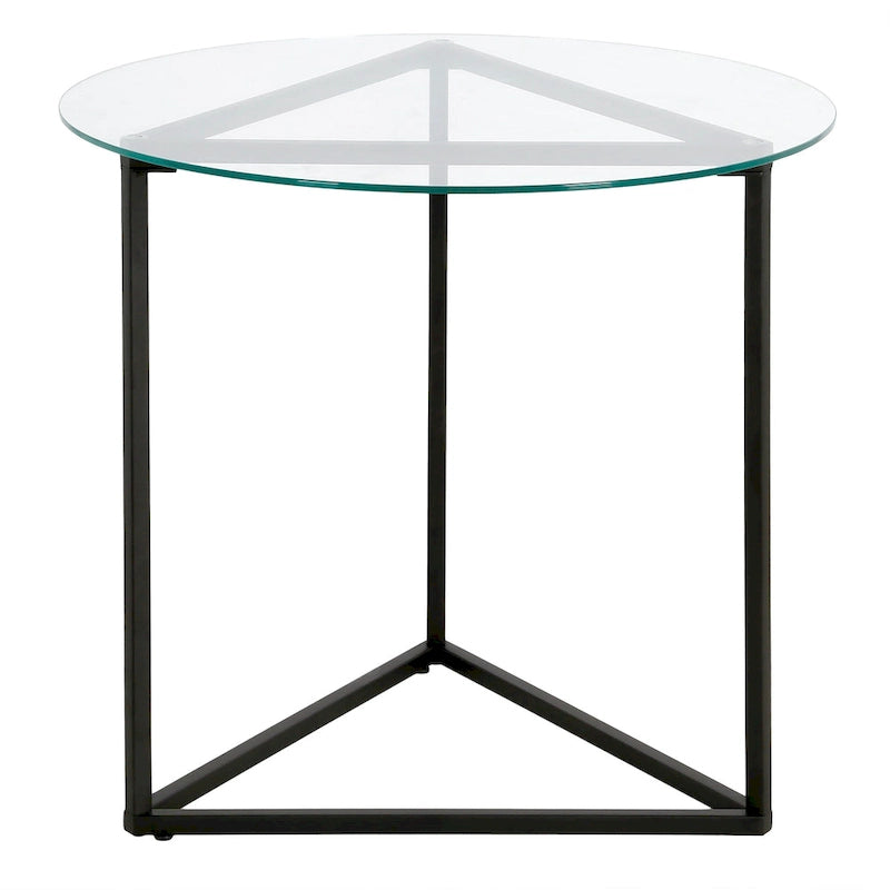 Jenson 24 Wide Round Side Table - 24 Wide