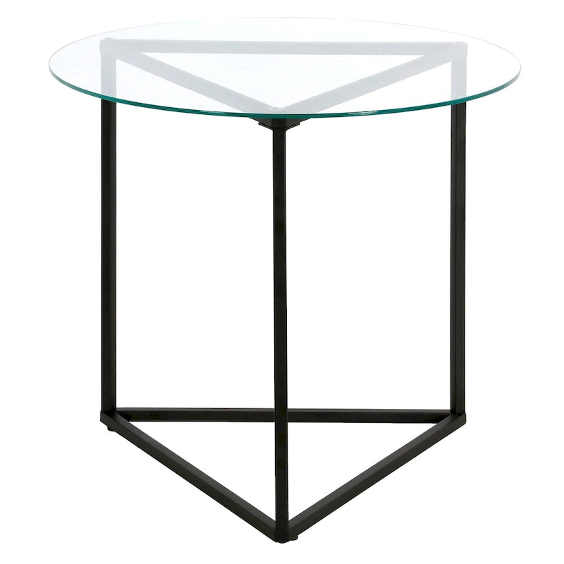 Jenson 24 Wide Round Side Table - 24 Wide
