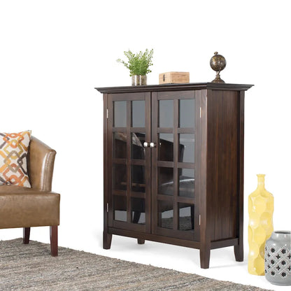 WYNDENHALL Normandy 39-in. Solid Wood Storage Cabinet - 39w x 17d x 42.2h