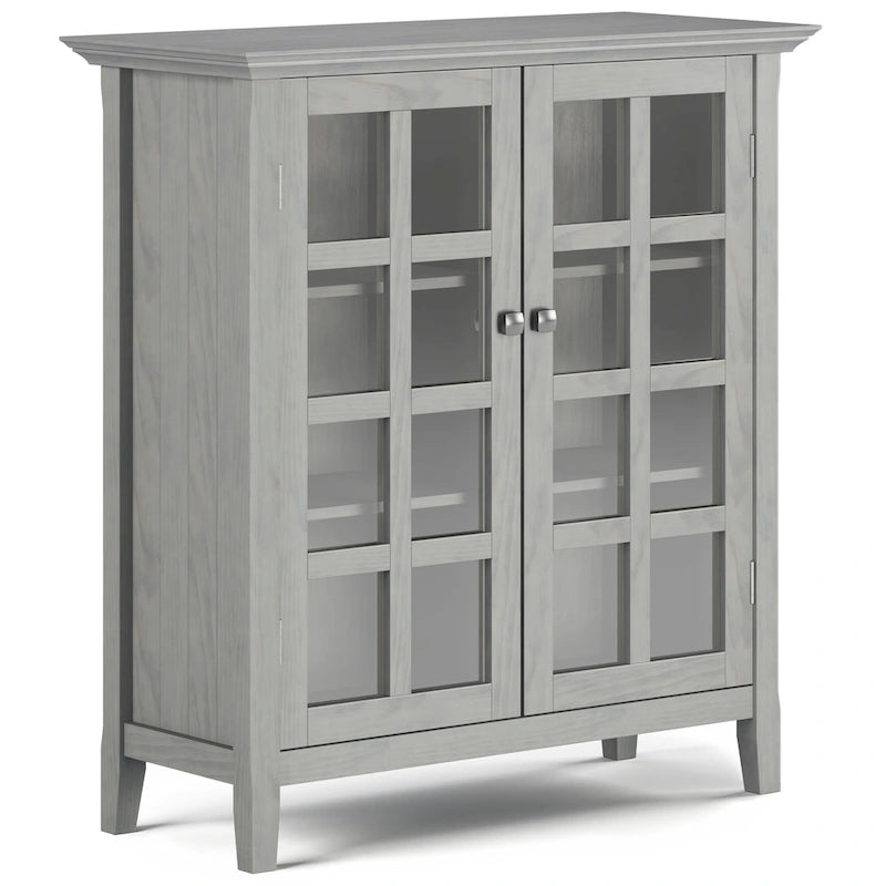 WYNDENHALL Normandy 39-in. Solid Wood Storage Cabinet - 39w x 17d x 42.2h