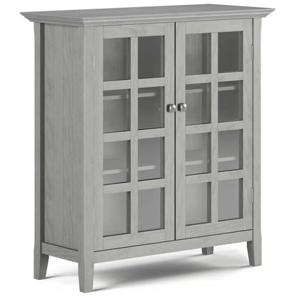 WYNDENHALL Normandy 39-in. Solid Wood Storage Cabinet - 39w x 17d x 42.2h