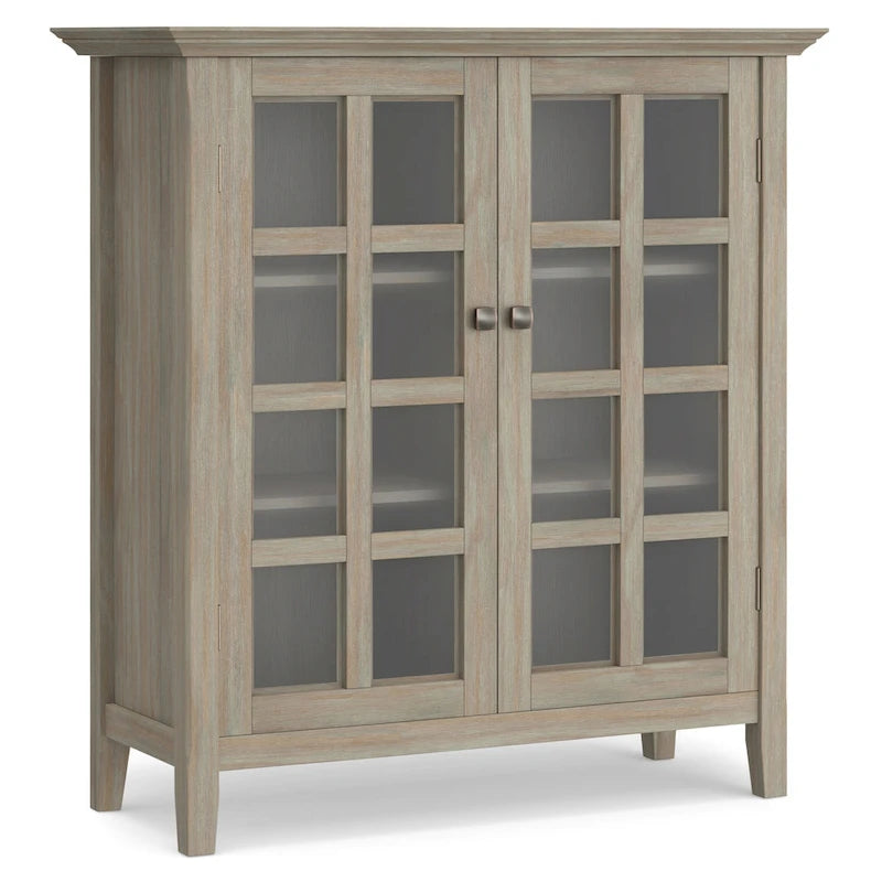 WYNDENHALL Normandy 39-in. Solid Wood Storage Cabinet - 39w x 17d x 42.2h