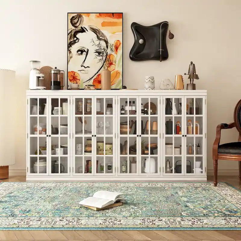 Stylish Storage Cabinet Buffet Sideboard Bookshelf Diplay Cabinet