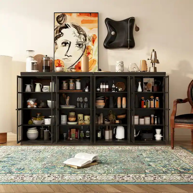 Stylish Storage Cabinet Buffet Sideboard Bookshelf Diplay Cabinet