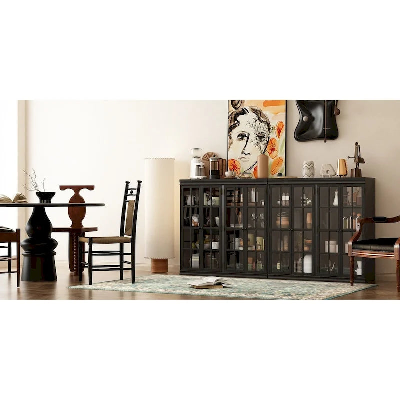 Stylish Storage Cabinet Buffet Sideboard Bookshelf Diplay Cabinet