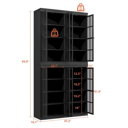 Stylish Storage Cabinet Buffet Sideboard Bookshelf Diplay Cabinet