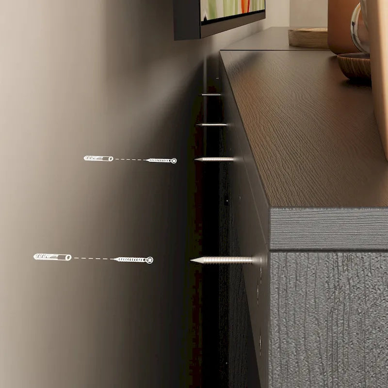 Stylish Storage Cabinet Buffet Sideboard Bookshelf Diplay Cabinet