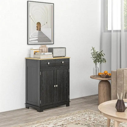 Sideboard Buffet CabinetKitchen Storage Cabinet - 15.75D x 26.75W x 33.5H