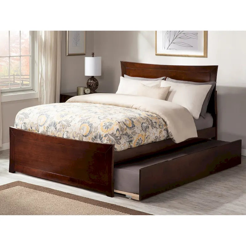 AFI Metro Platform Bed with Matching Footboard & Trundle