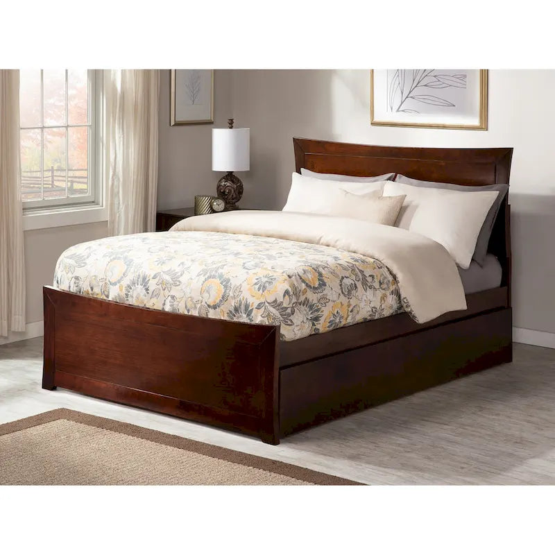 AFI Metro Platform Bed with Matching Footboard & Trundle