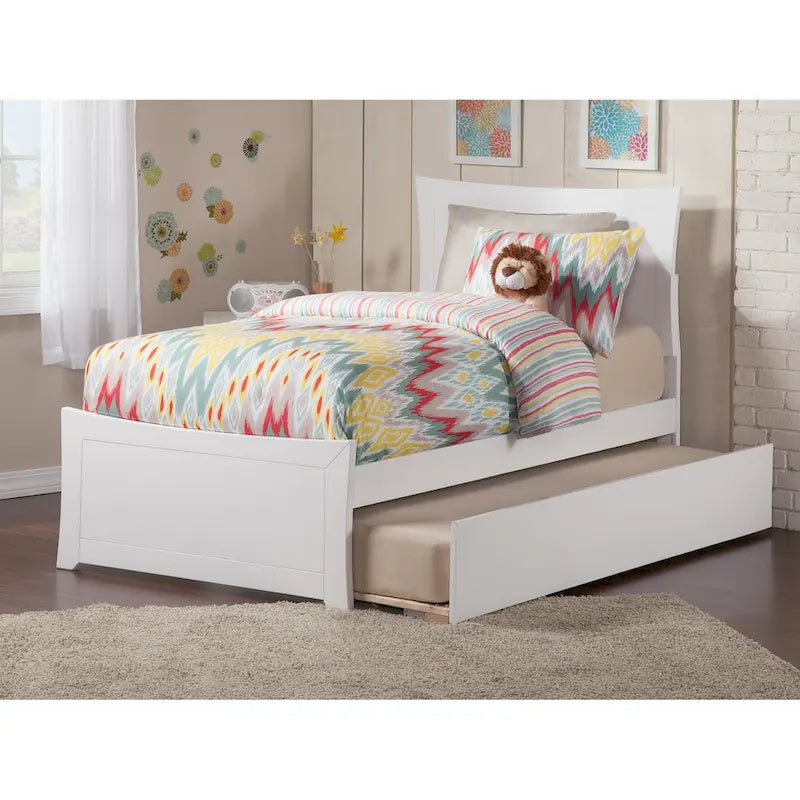 AFI Metro Platform Bed with Matching Footboard & Trundle