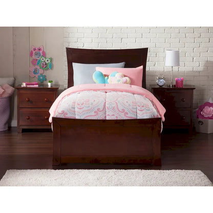 AFI Metro Platform Bed with Matching Footboard & Trundle