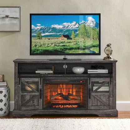 60 in. TV Stand for TVs up to 70 in. with Electric Fireplace