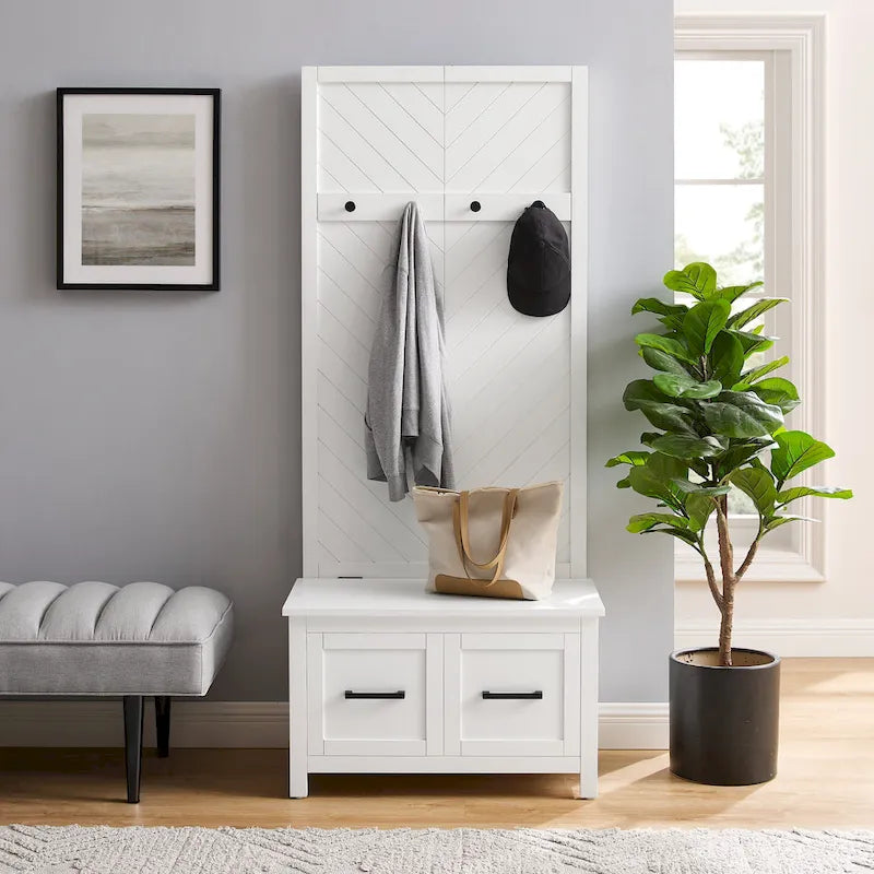Kayce Hall Tree - 19d x 30w x 70.25'h