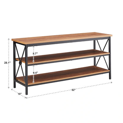 Eulalia 62 W Metal Etagere TV Stand for TVs up to 70 by iNSPIRE Q Classic