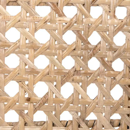 SAFAVIEH Anastasia Rattan Peel Accent Chair - 24.8 W x 18.9 L x 30.7 H - 25Wx19Dx31H