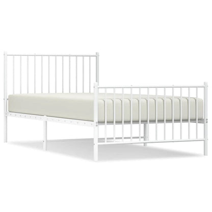 vidaXL Metal Bed Frame, No Mattress