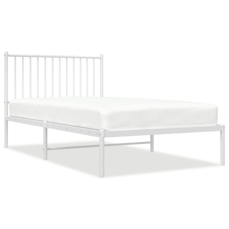 vidaXL Metal Bed Frame, No Mattress
