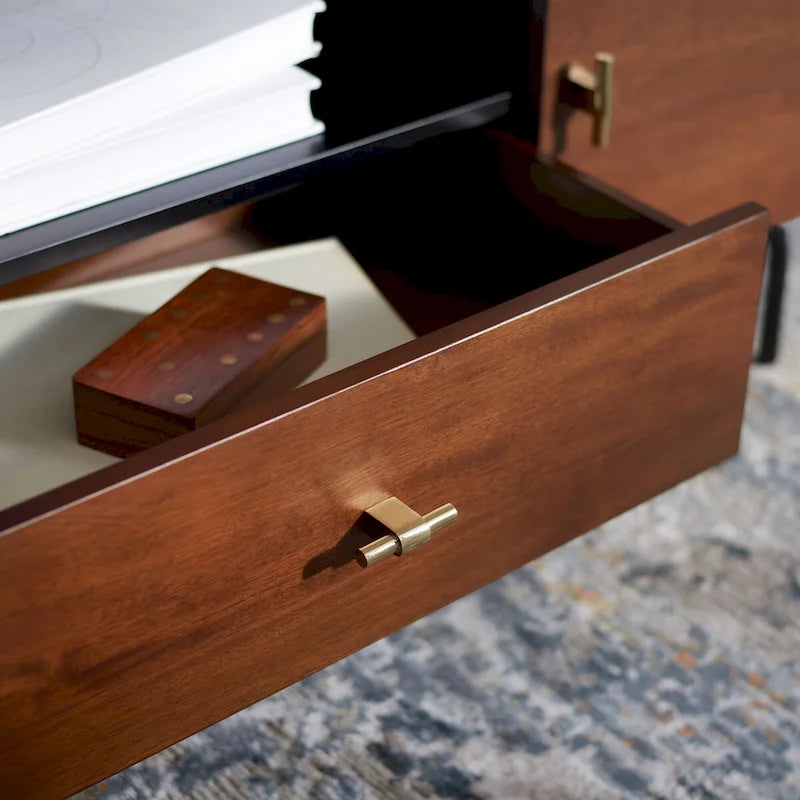 SAFAVIEH Lerke Media TV Stand - 54 W x 15.7 L x 19.7 H - 54Wx16Dx20H