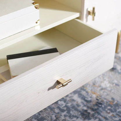 SAFAVIEH Lerke Media TV Stand - 54 W x 15.7 L x 19.7 H - 54Wx16Dx20H